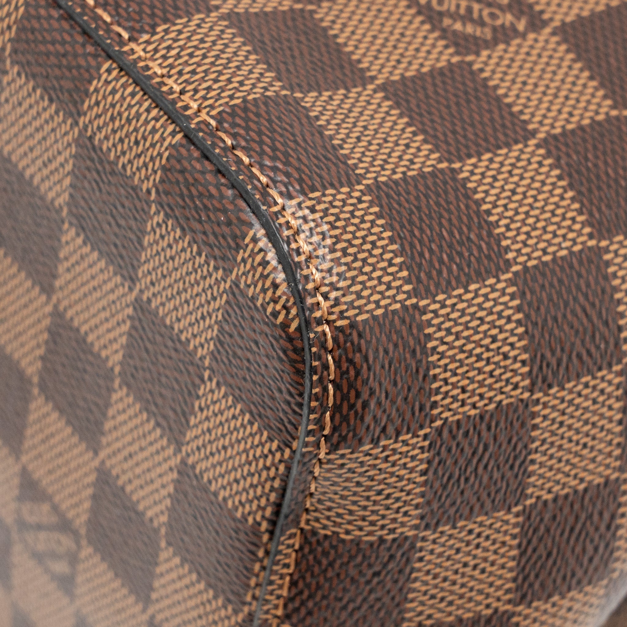LOUIS VUITTON NEO NOE DAMIER EBENE CANVAS LIGHT PINK GHW
