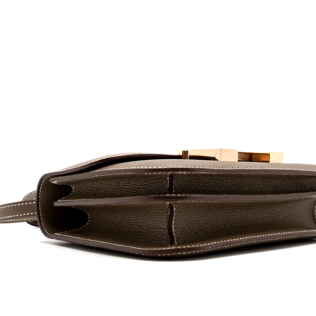 HERMES MINI CONSTANCE EPSOM ETOUPE RGHW