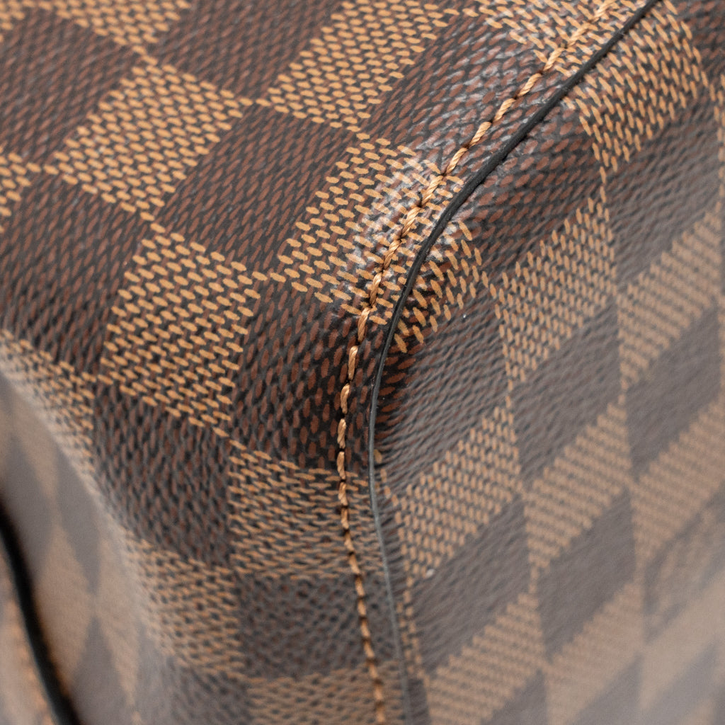 LOUIS VUITTON NEO NOE DAMIER EBENE CANVAS LIGHT PINK GHW