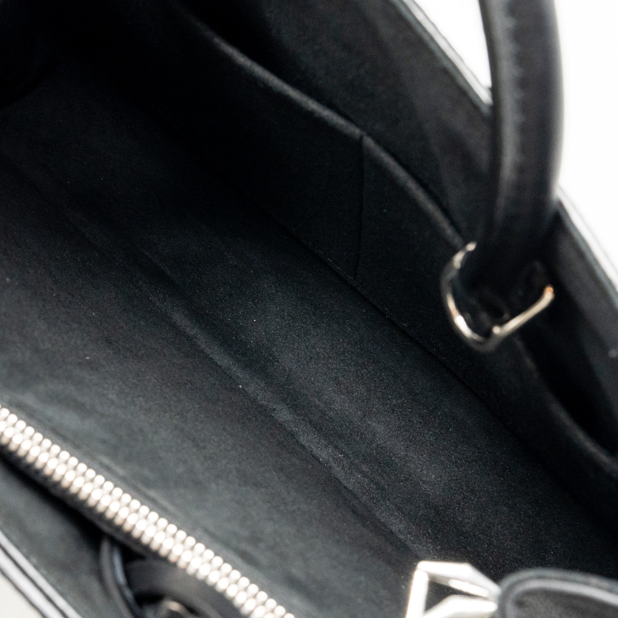 LOUIS VUITTON TWIST TOTE BAG EPI BLACK SHW