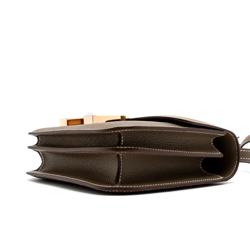 HERMES MINI CONSTANCE EPSOM ETOUPE RGHW
