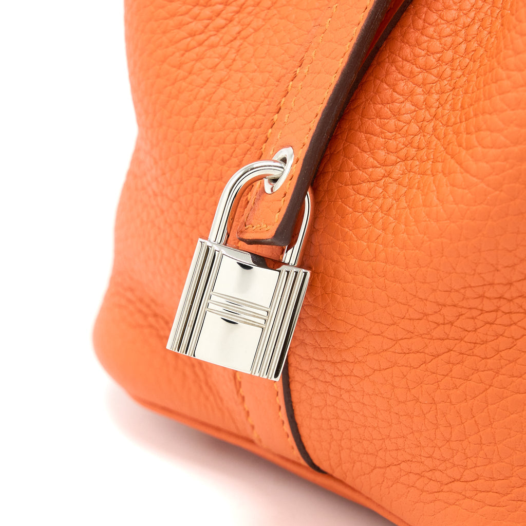 HERMES PICOTIN 18 LOCK BAG CLEMENCE 9J FLU SHW