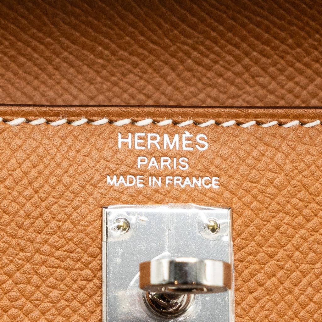 HERMES KELLY 25 EPSOM GOLD SHW