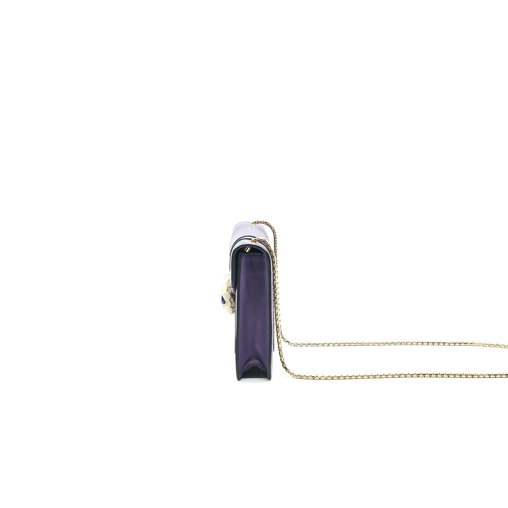 BVLGARI SERPENTI FOREVER CROSSBODY BAG PURPLE