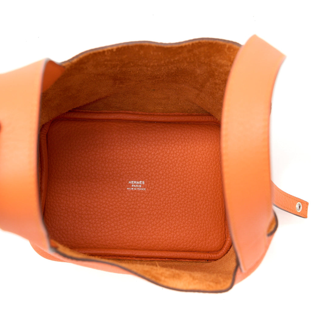 HERMES PICOTIN 18 LOCK BAG CLEMENCE 9J FLU SHW