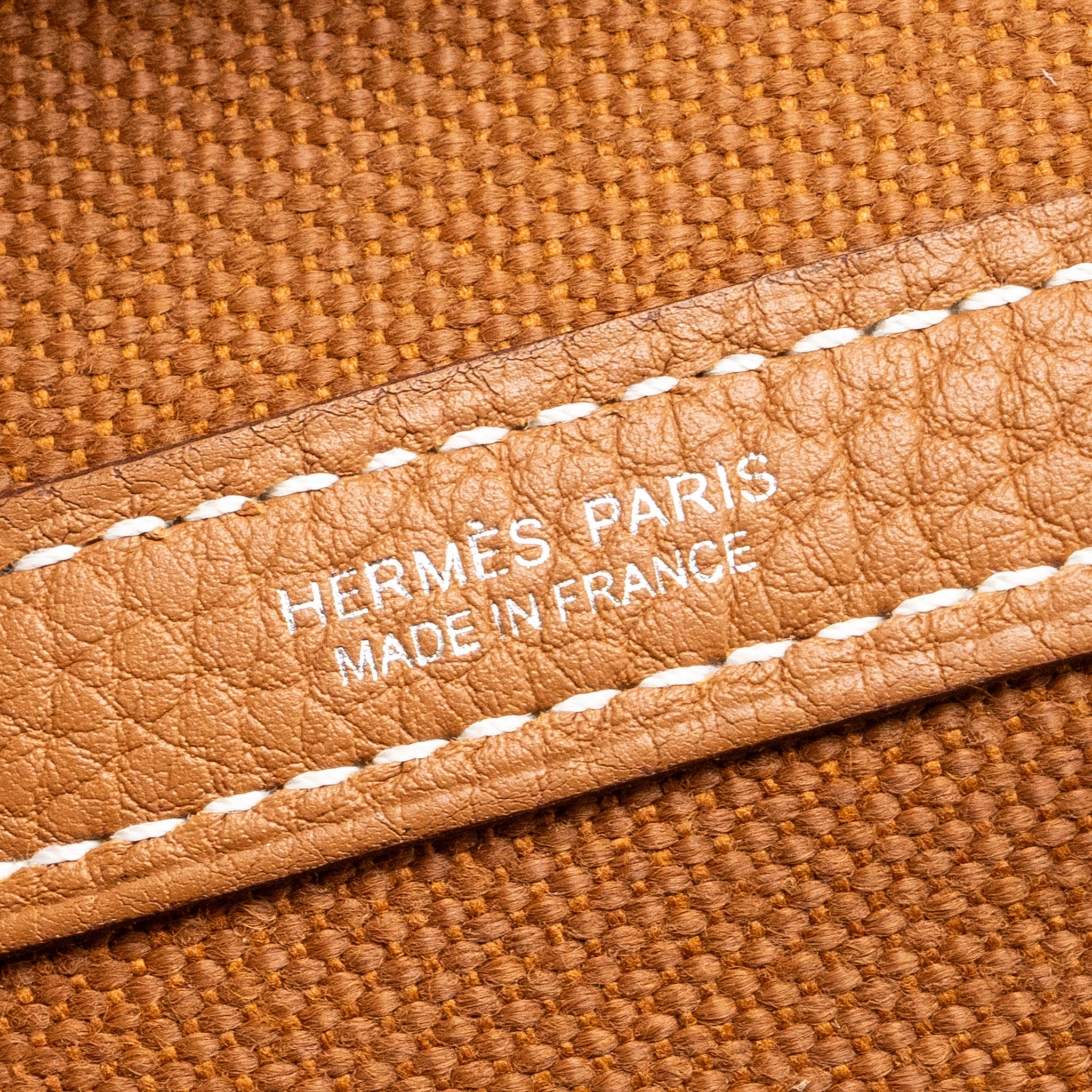 HERMES GARDEN PARTY 49 CANVAS/NEGONDA GOLD SHW