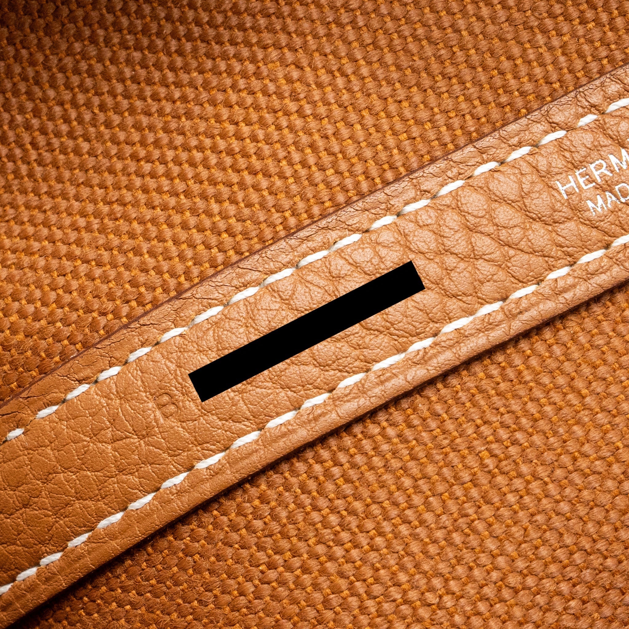 HERMES GARDEN PARTY 49 CANVAS/NEGONDA GOLD SHW