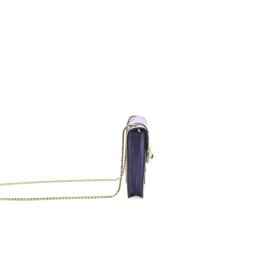 BVLGARI SERPENTI FOREVER CROSSBODY BAG PURPLE
