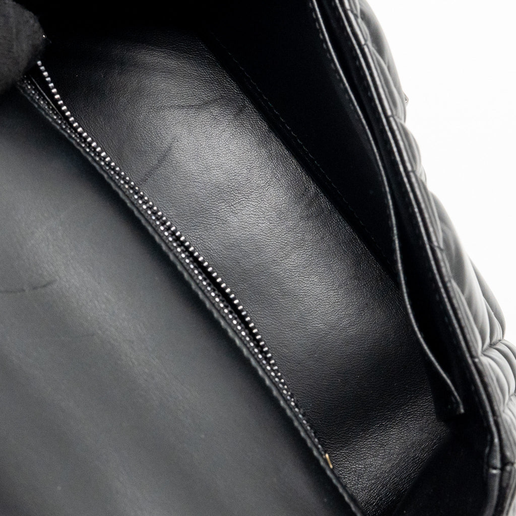 DIOR MEDIUM DIOR CARO BAG CALFSKIN SO BLACK