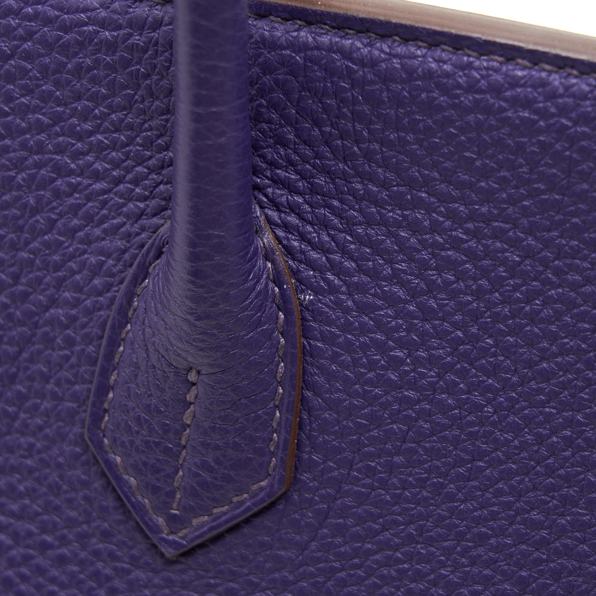 HERMES BIRKIN 30 PURPLE SHW
