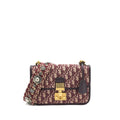 DIOR RED OBLIQUE DIOR ADDICT BAG