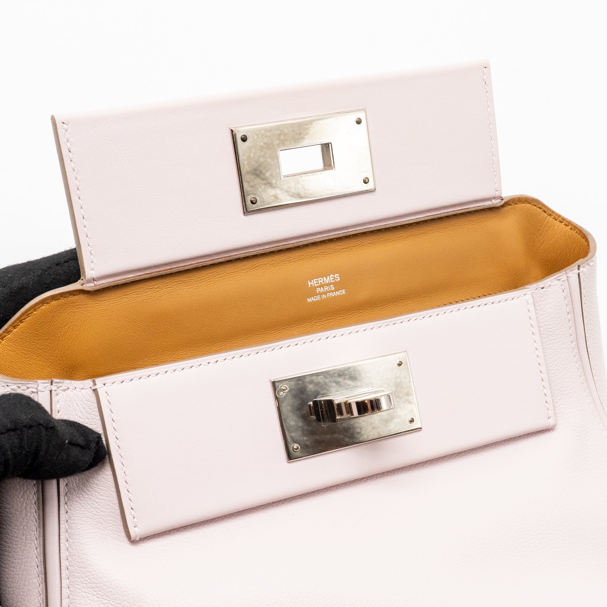 HERMES MINI 24/24 2424-21 EVERCOLOR/ SWIFT MAUVE PALE / SESAME SHW