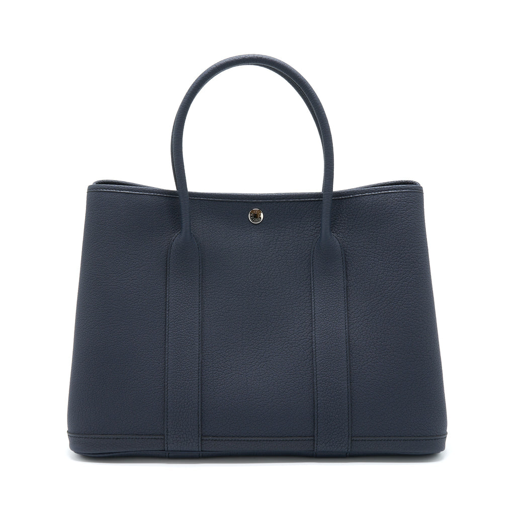 HERMES GARDEN PARTY 36 BLEU INDIGO SHW