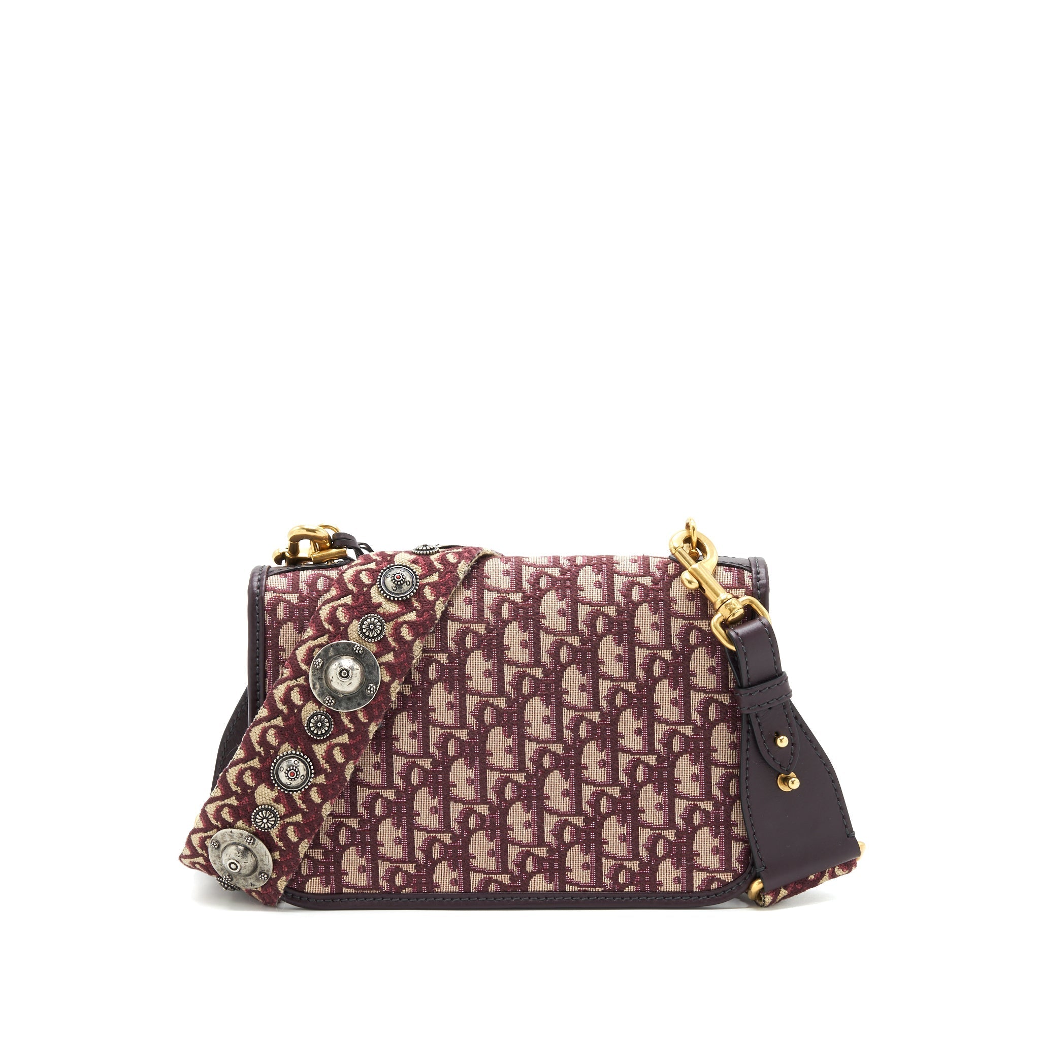 DIOR RED OBLIQUE DIOR ADDICT BAG