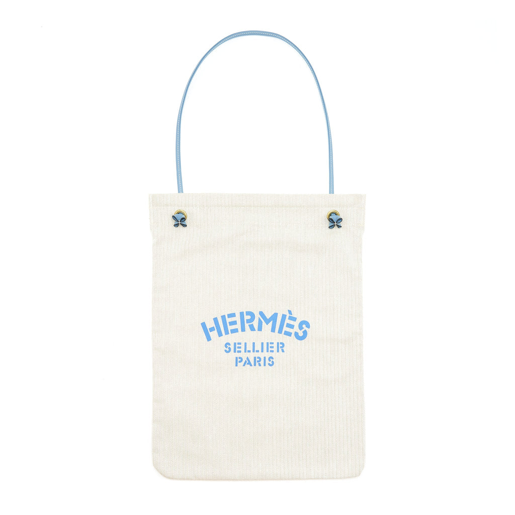 HERMES ALINE GROOMING CANVAS BAG GM