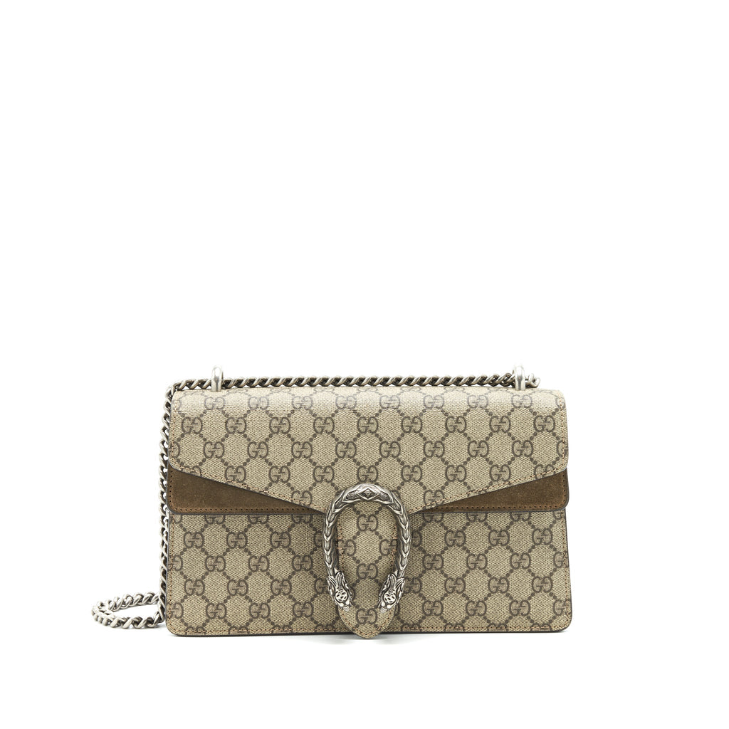 GUCCI SMALL DIONYSUS GG SHOULDER BAG BEIGE