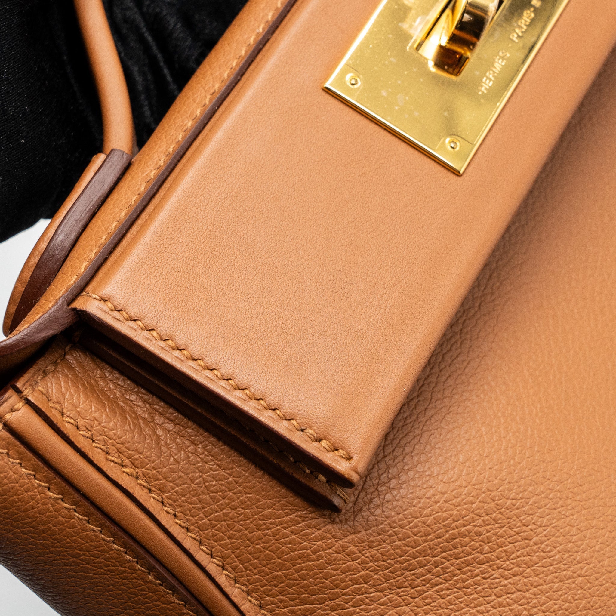 HERMES MINI 2424 EVERCOLOR/ SWIFT GOLD GHW