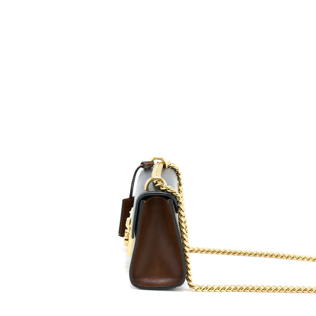 GUCCI PADLOCK SMALL GG SHOULDER BAG GHW