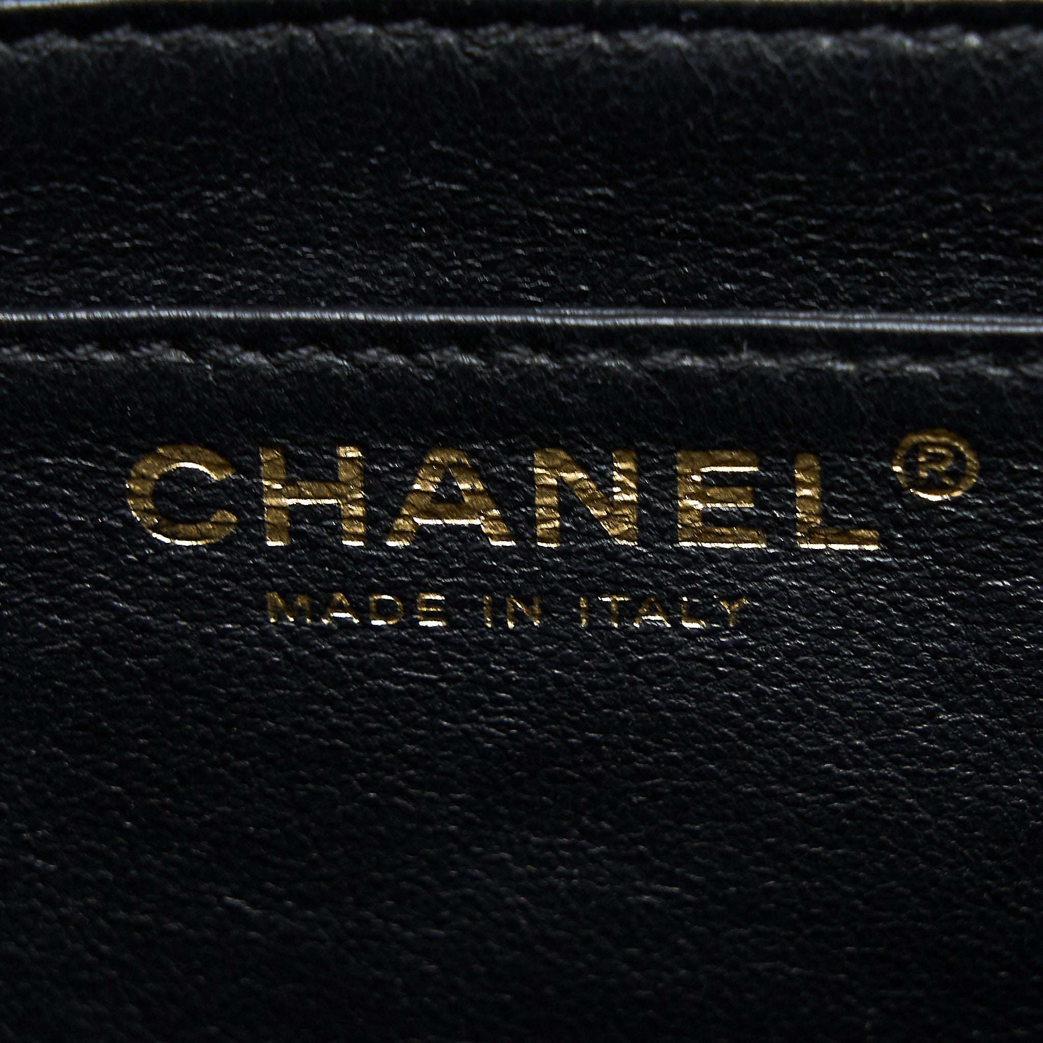 CHANEL VINTAGE TOP HANDLE FLAP BAG CAVIAR BLACK GHW
