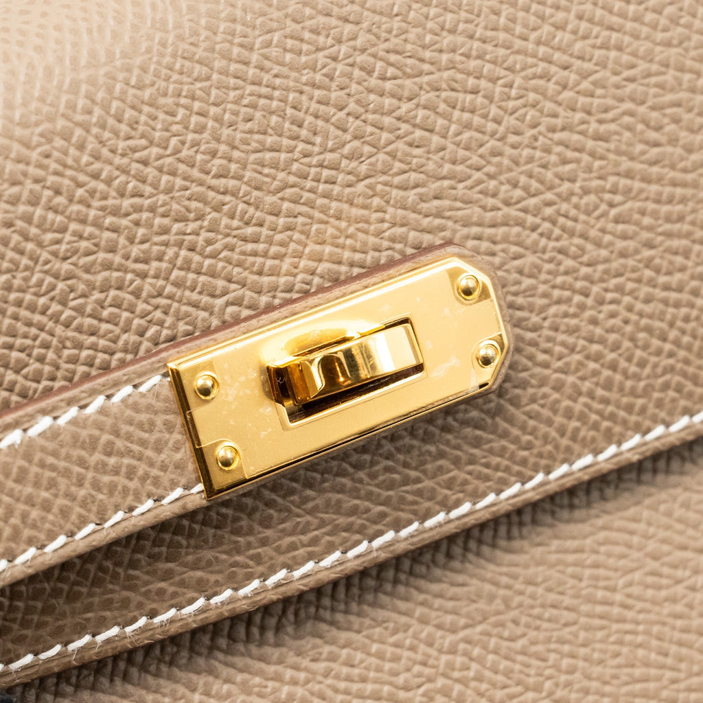 HERMES KELLY SELLIER EN DESORDRE 20 EPSOM ETOUPE GHW