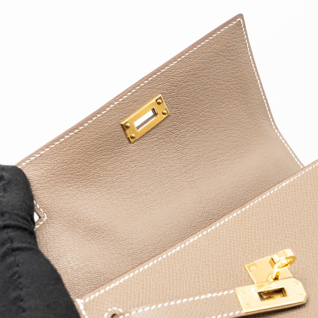 HERMES KELLY SELLIER EN DESORDRE 20 EPSOM ETOUPE GHW