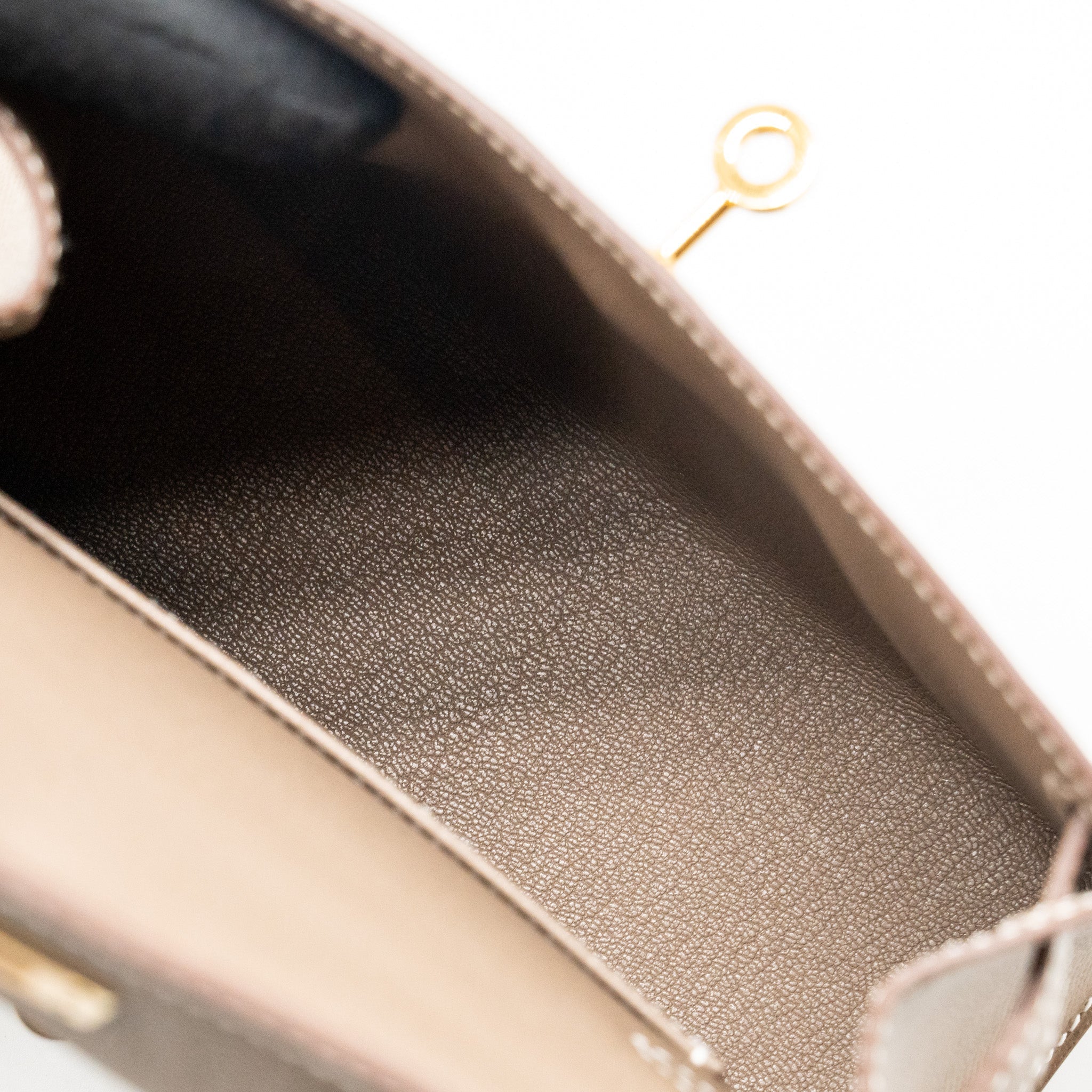 HERMES KELLY SELLIER EN DESORDRE 20 EPSOM ETOUPE GHW