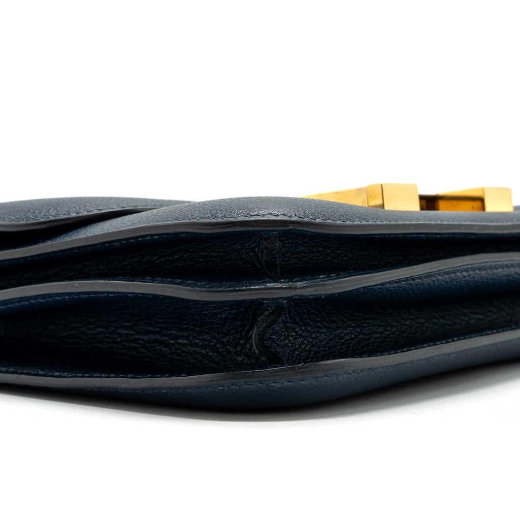 HERMES MINI CONSTANCE EVERCOLOR 7L BLUE DE MALTE GHW