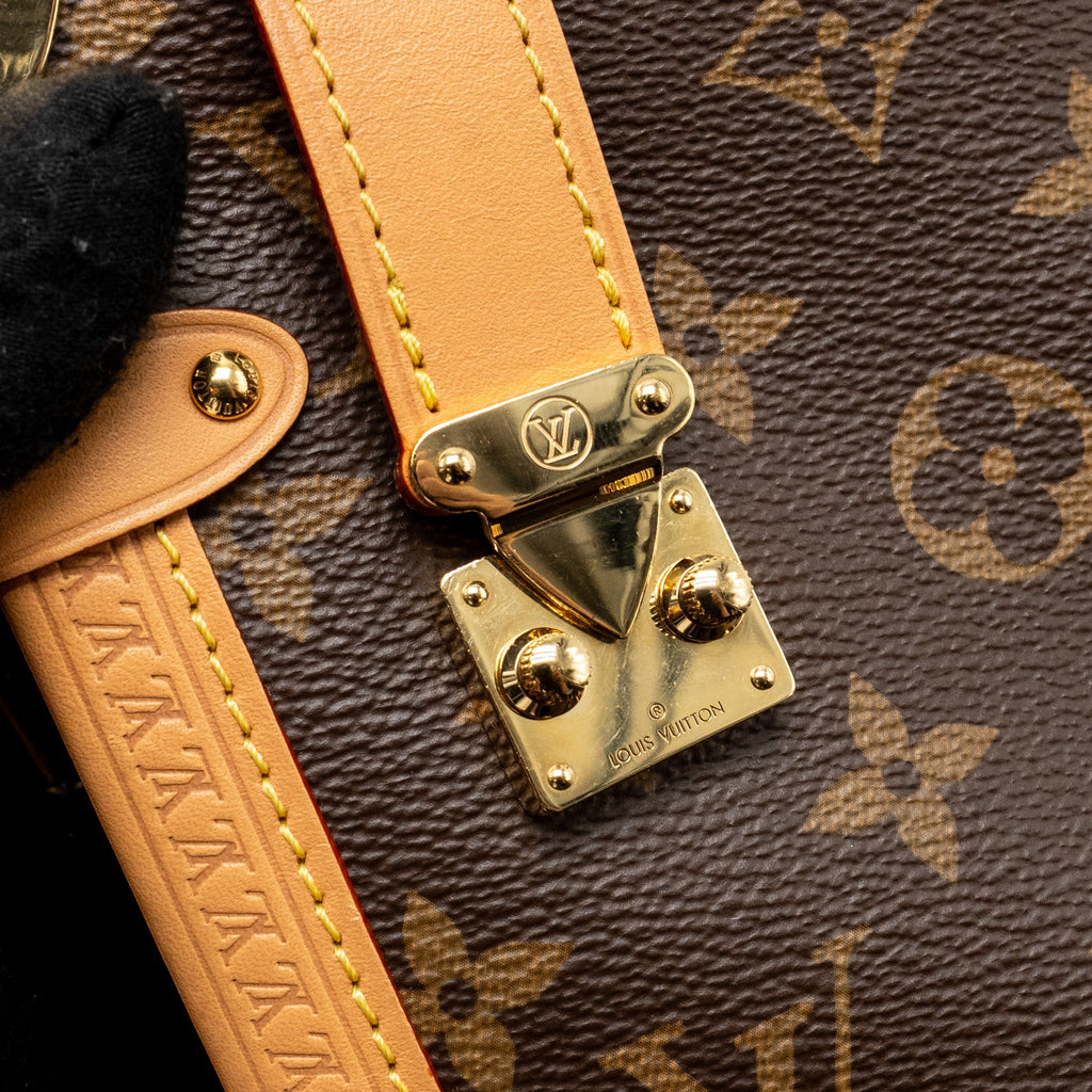 LOUIS VUITTON SIDE TRUNK MM MONOGRAM CANVAS GHW