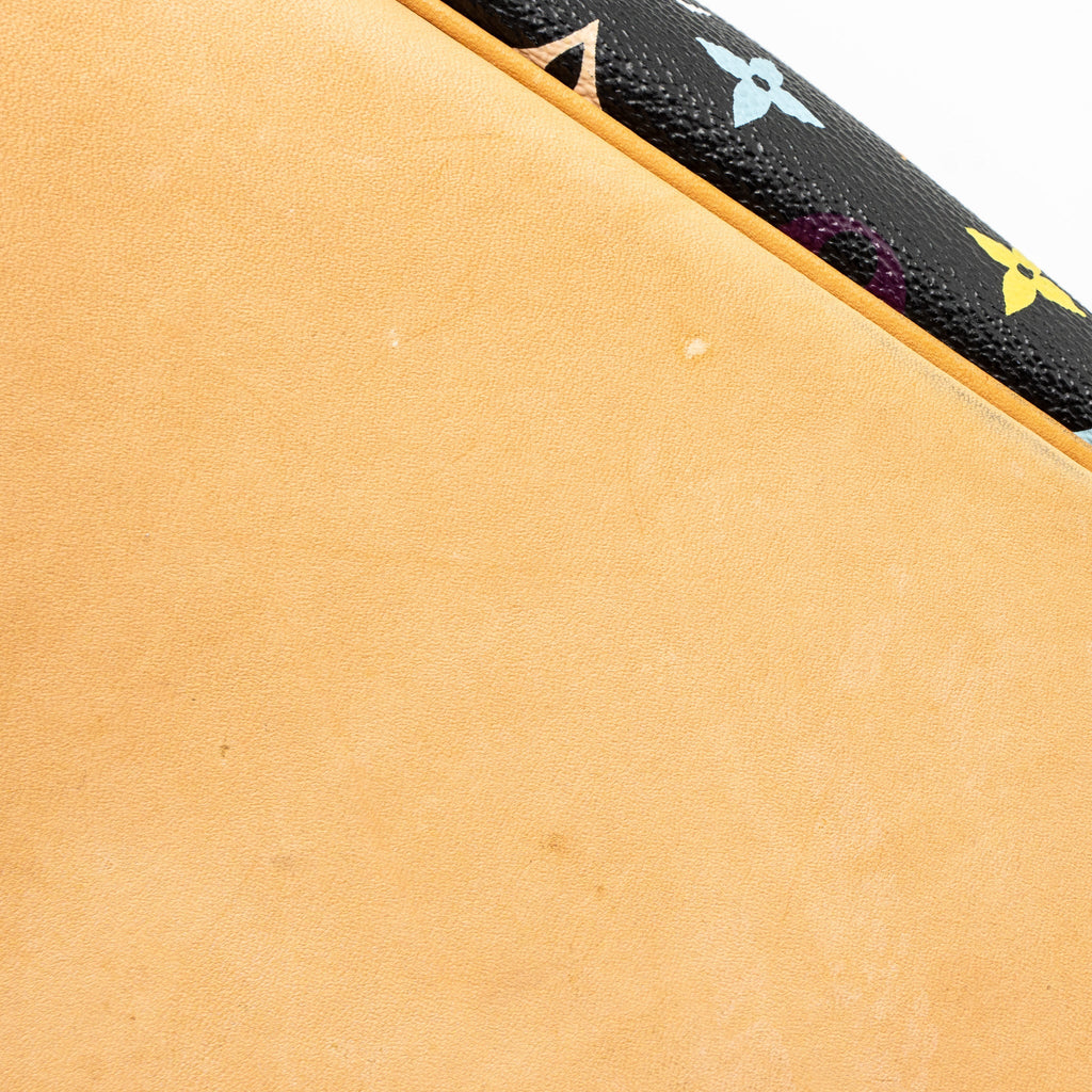 LOUIS VUITTON PETIT NOE MONOGRAM CANVAS BLACK/MULTICOLOUR GHW