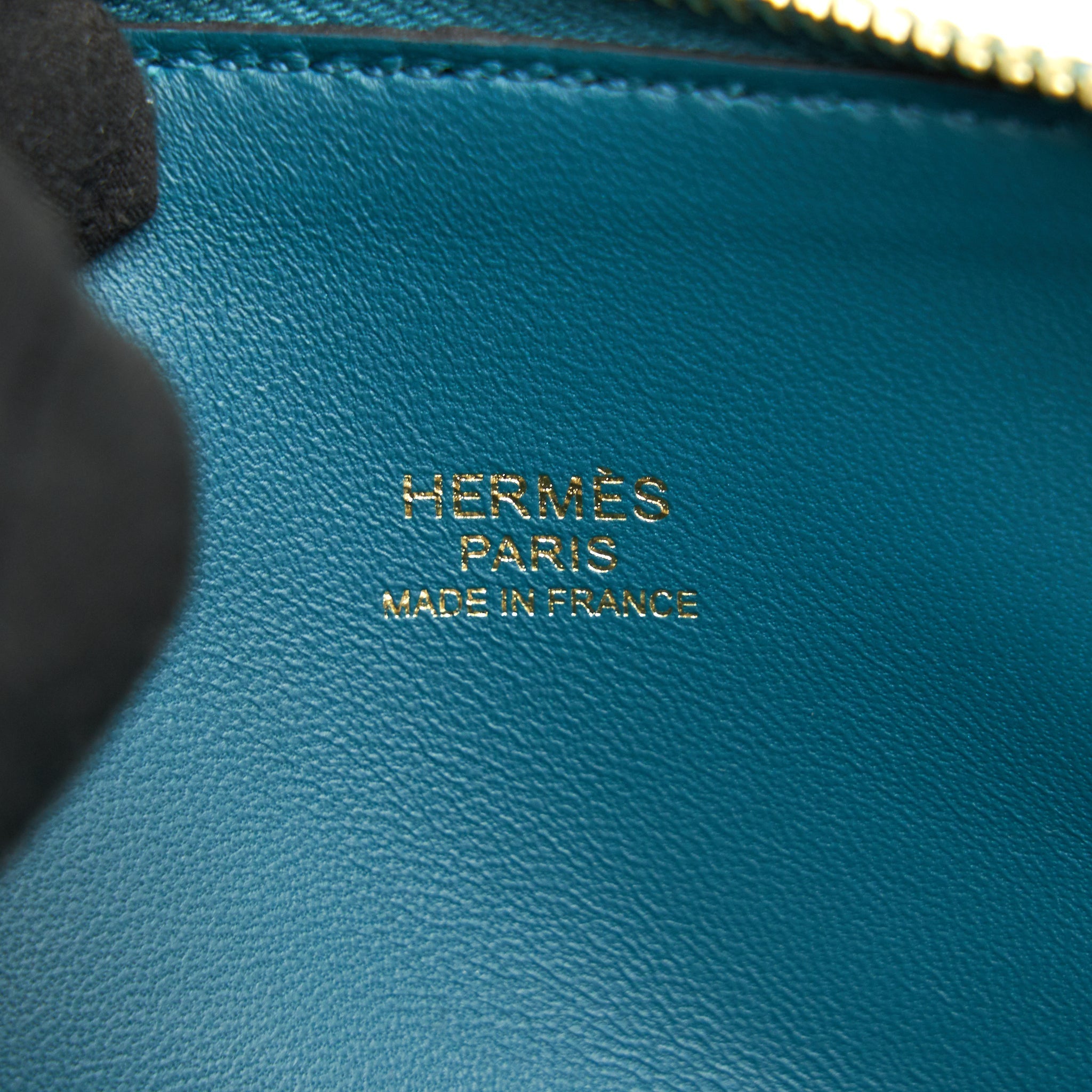 HERMES BOLIDE 27 VERT BOSPHORE EPSOM GHW
