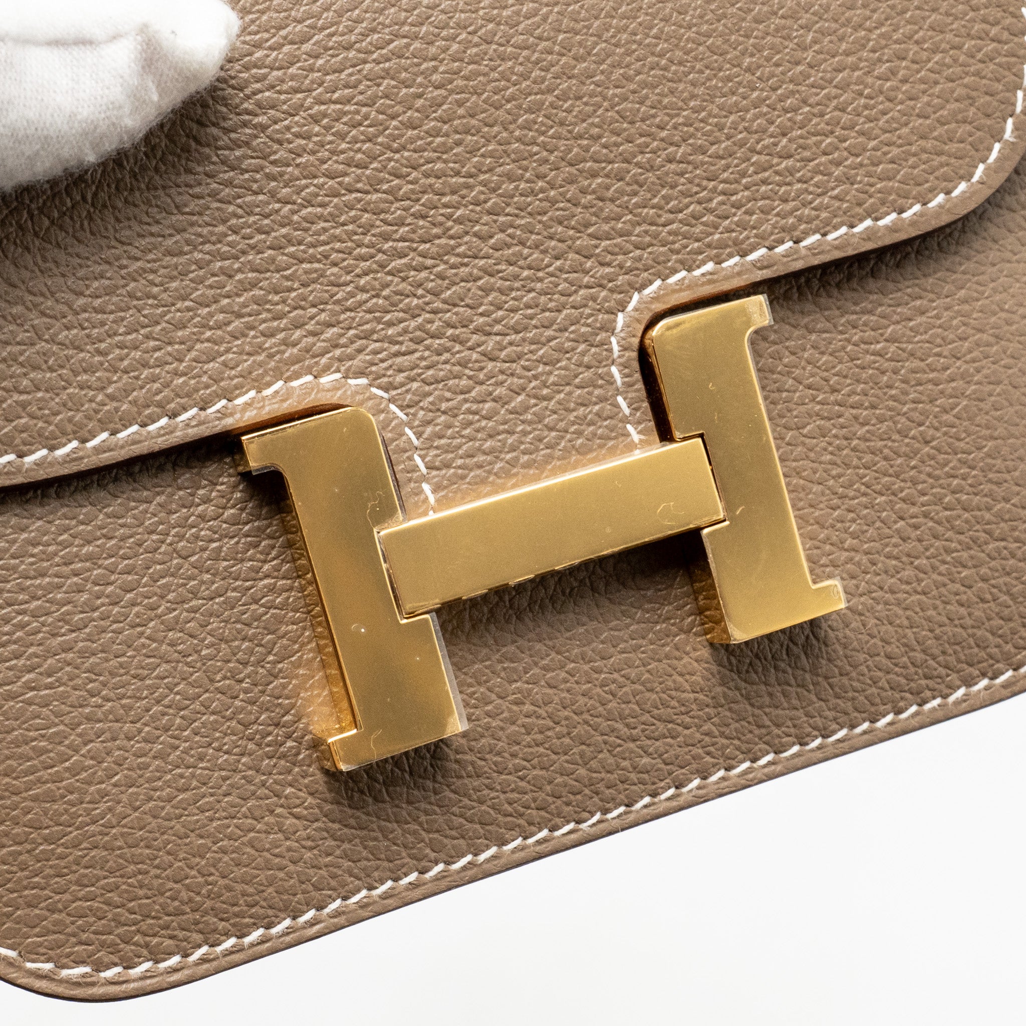 HERMES CONSTANCE SLIM EVERCOLOR ETOUPE GHW
