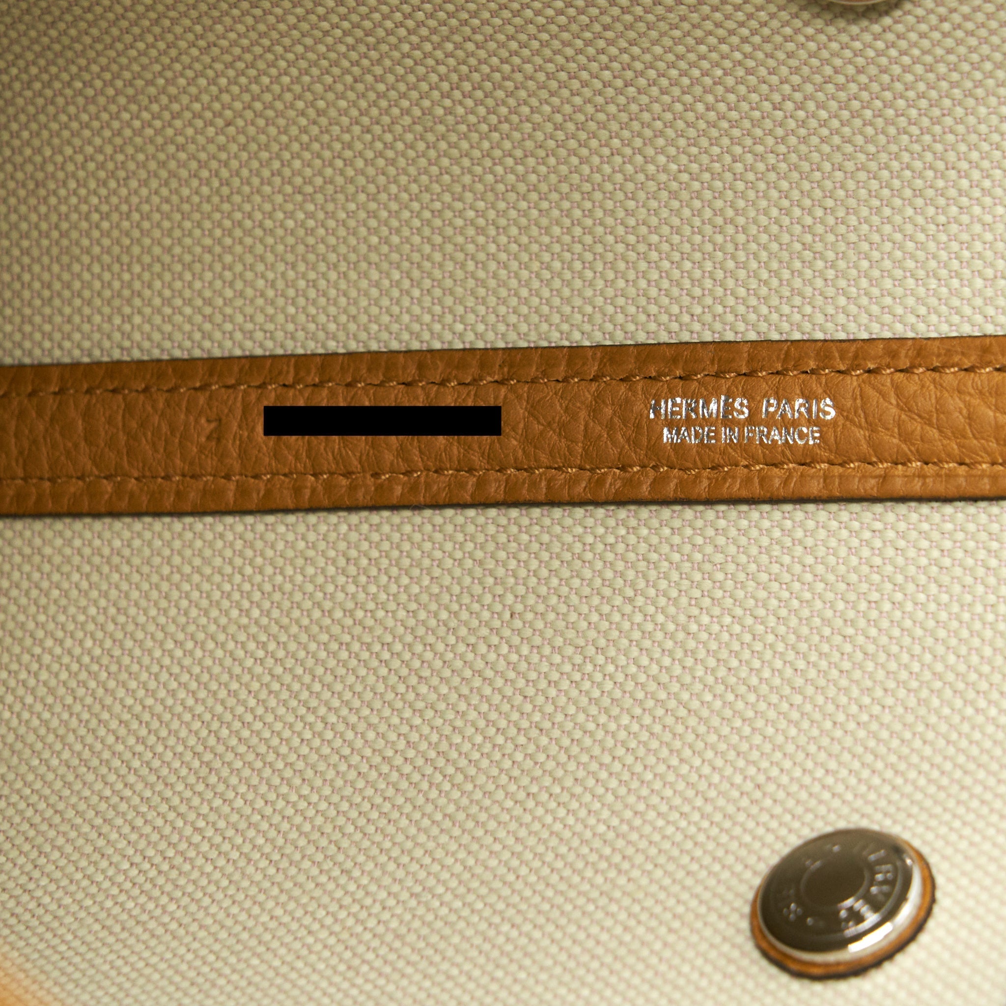 HERMES GARDEN FILE 28 BAG BETON/ OCRE