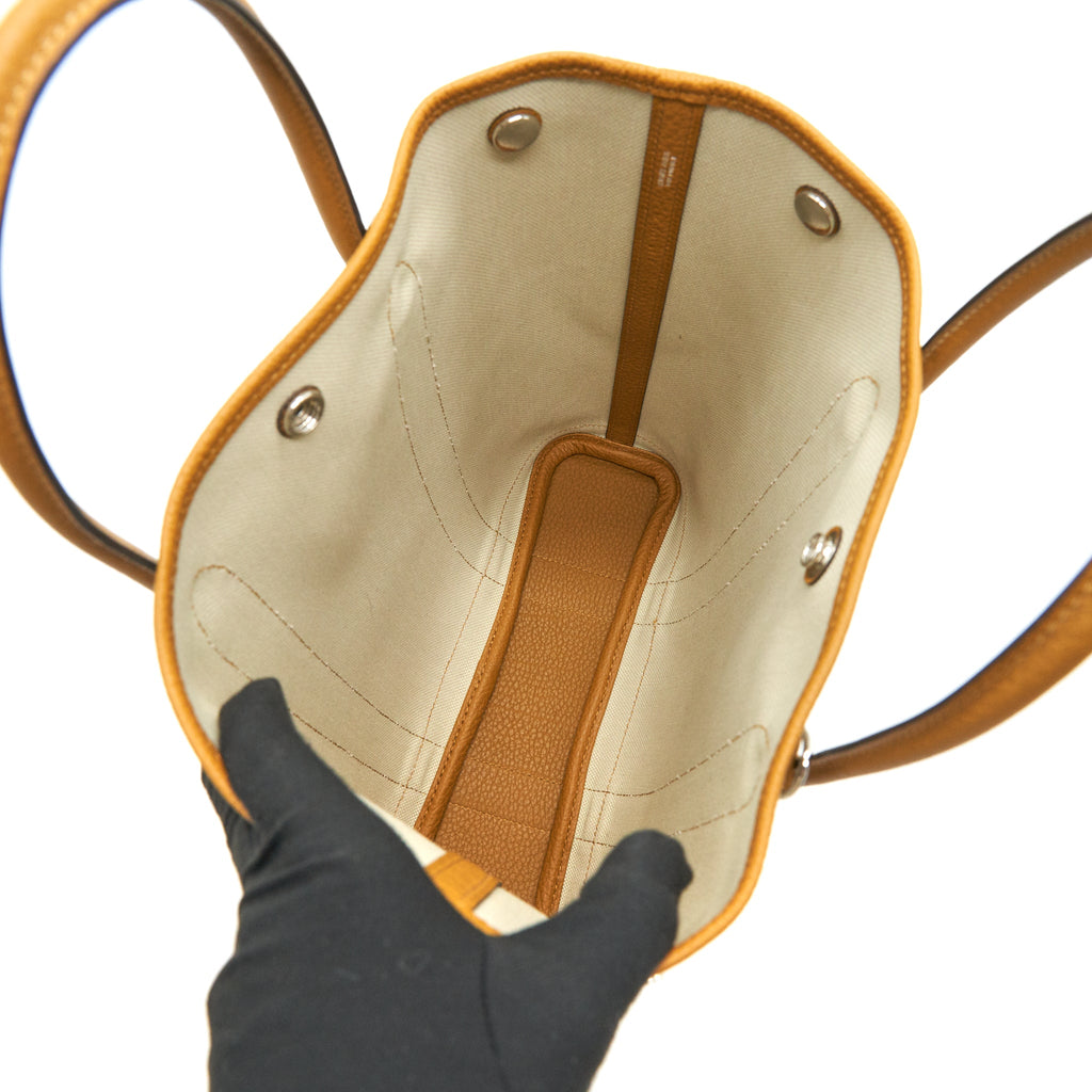 HERMES GARDEN FILE 28 BAG BETON/ OCRE