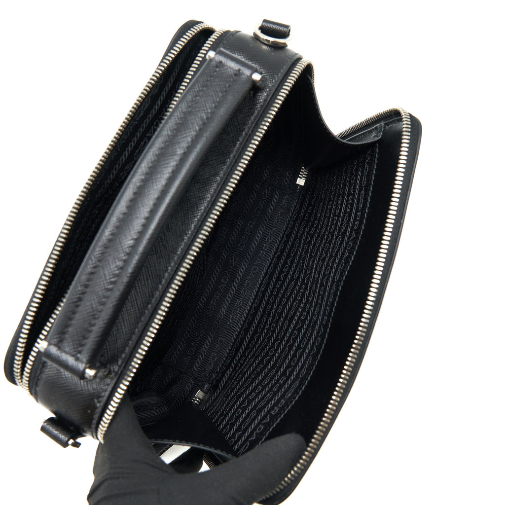 PRADA CROSSBODY CAMERA BAG BLACK SHW