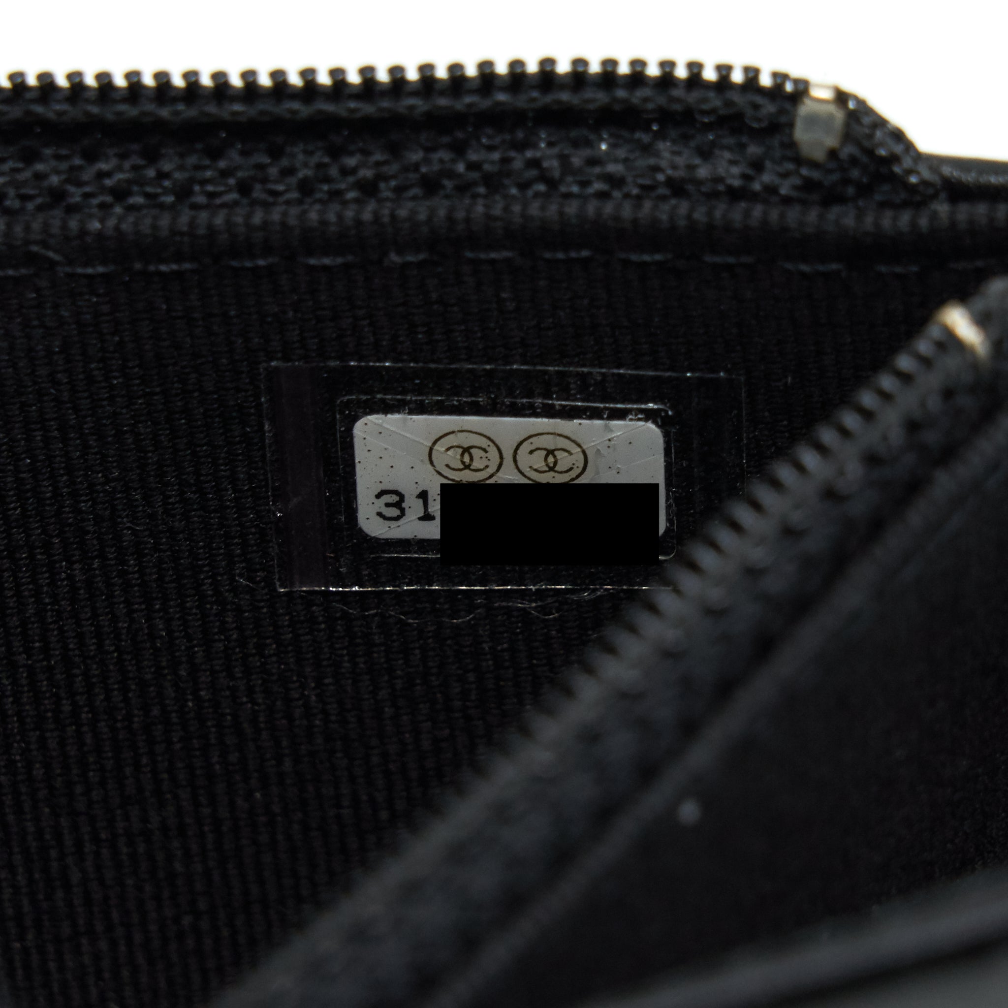 CHANEL GIANT PEARL CLUTCH WITH CHAIN CALFSKIN BLACK LGHW