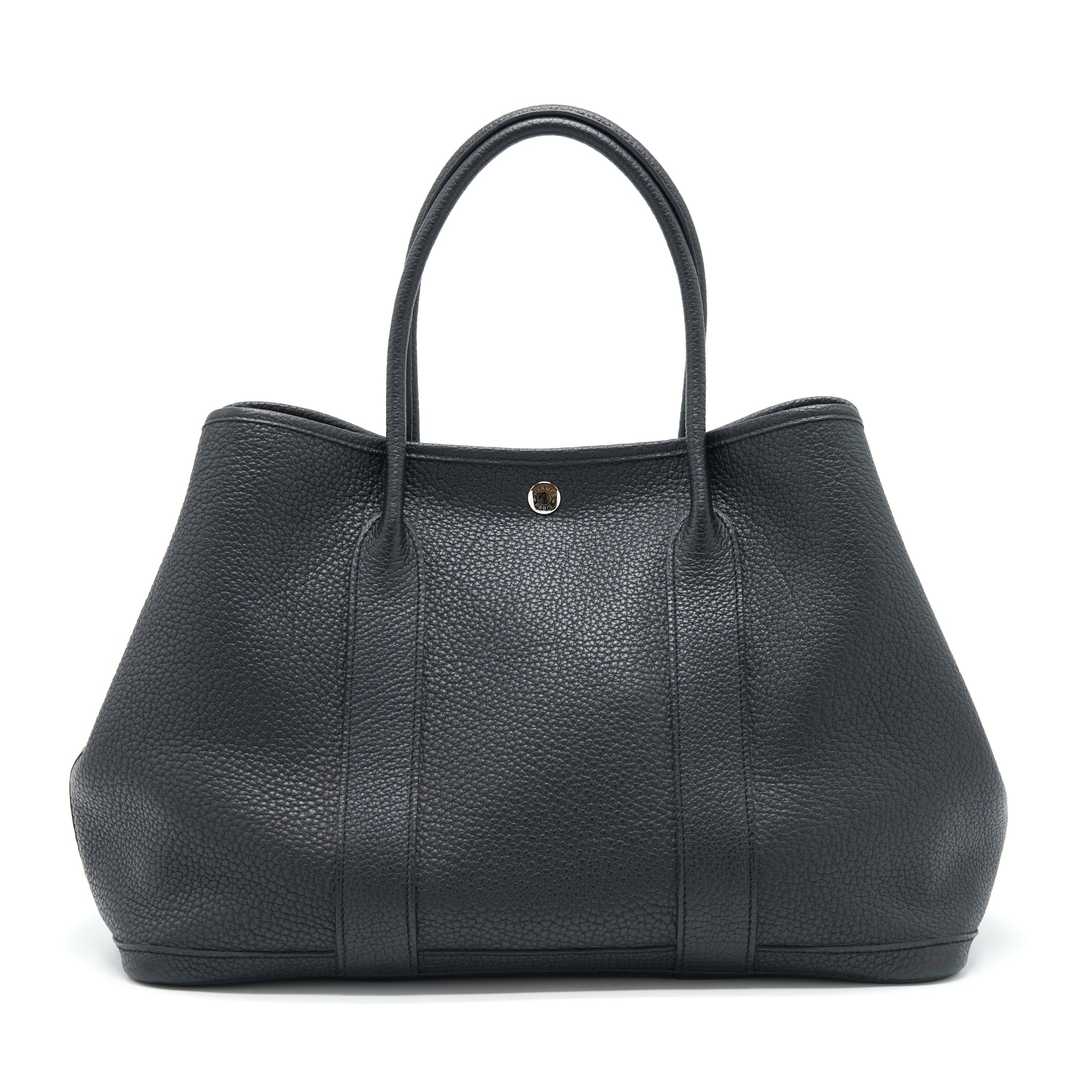 HERMES GARDEN PARTY 36 BLACK SHW