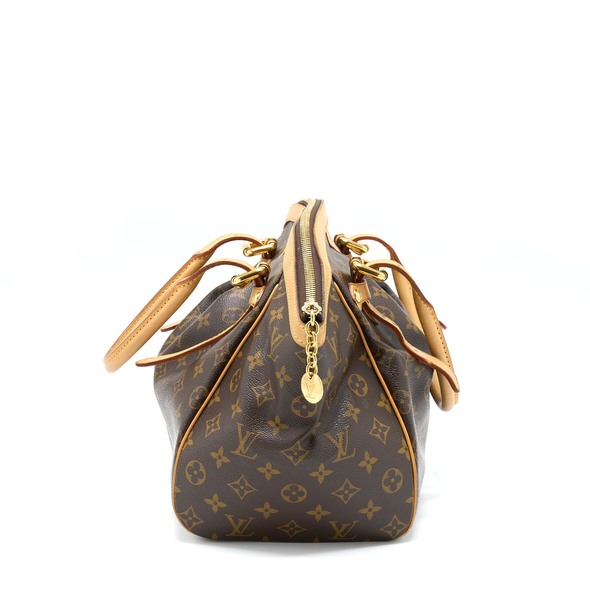 LOUIS VUITTON VINTAGE SHOULDER BAG MONOGRAM CANVAS GHW