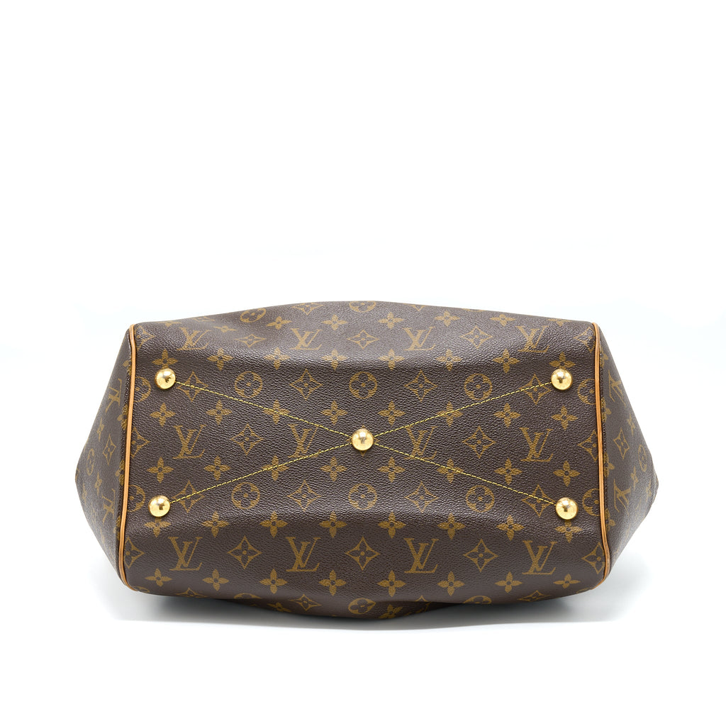LOUIS VUITTON VINTAGE SHOULDER BAG MONOGRAM CANVAS GHW