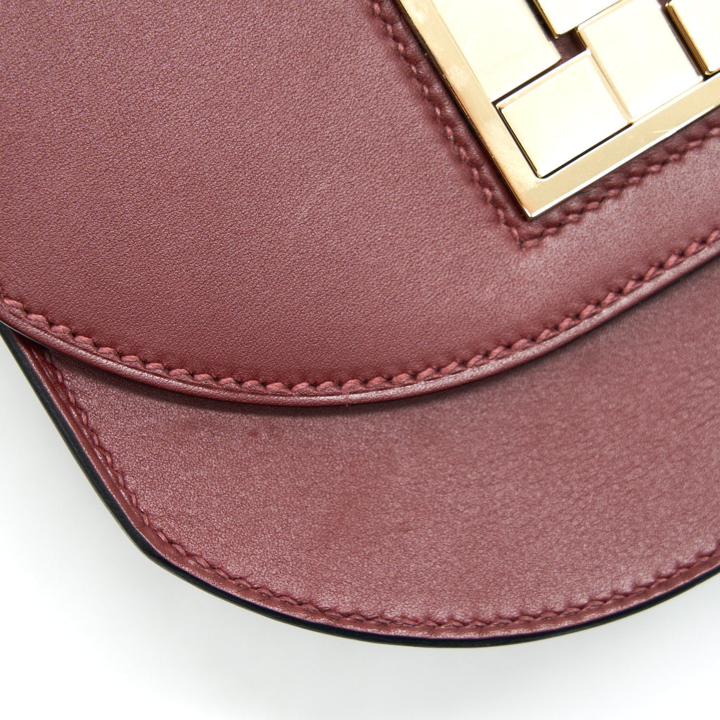 HERMES MASAIQUE 24 MINI BAG VEAU MONSIEUR 55 ROUGE H SHW