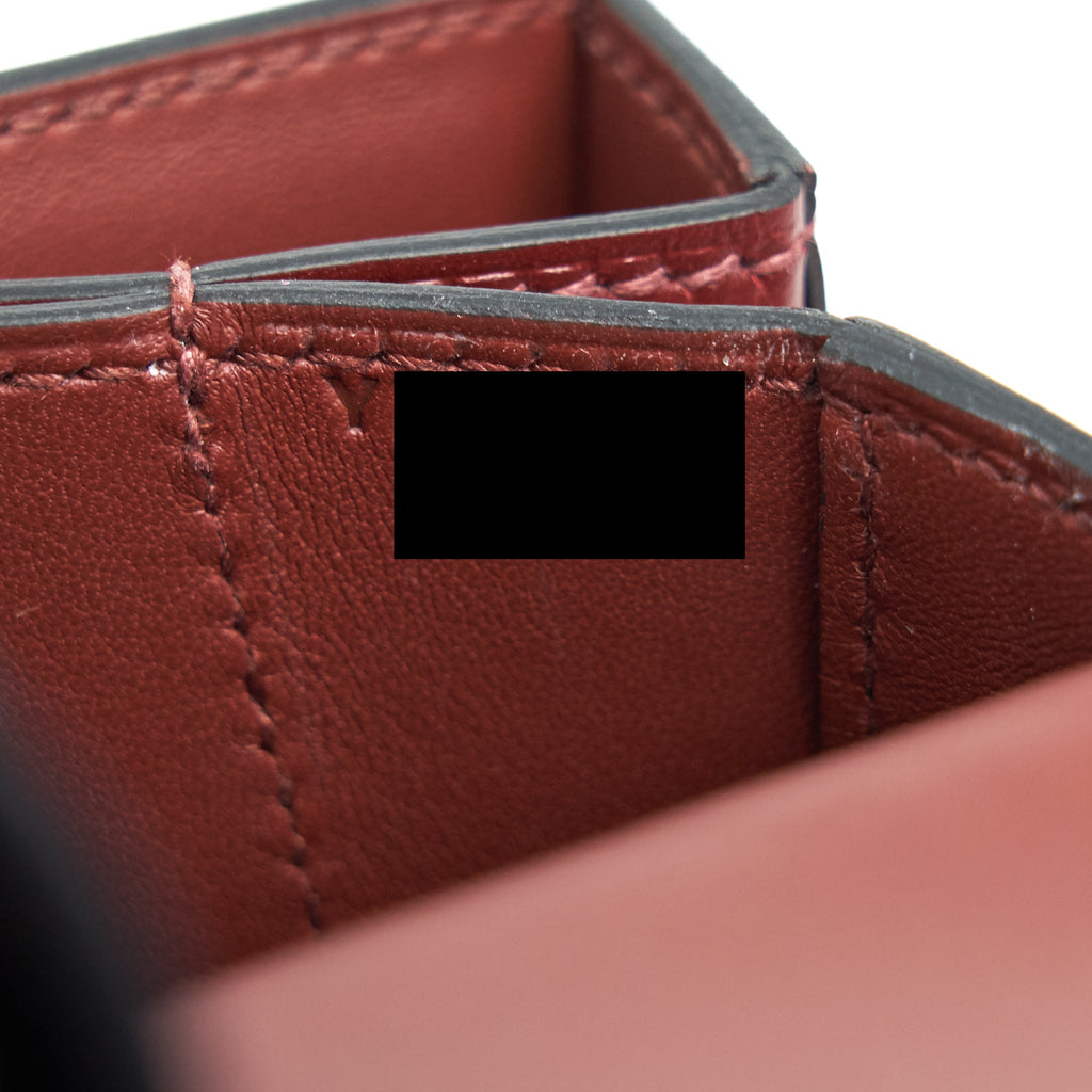 HERMES MASAIQUE 24 MINI BAG VEAU MONSIEUR 55 ROUGE H SHW