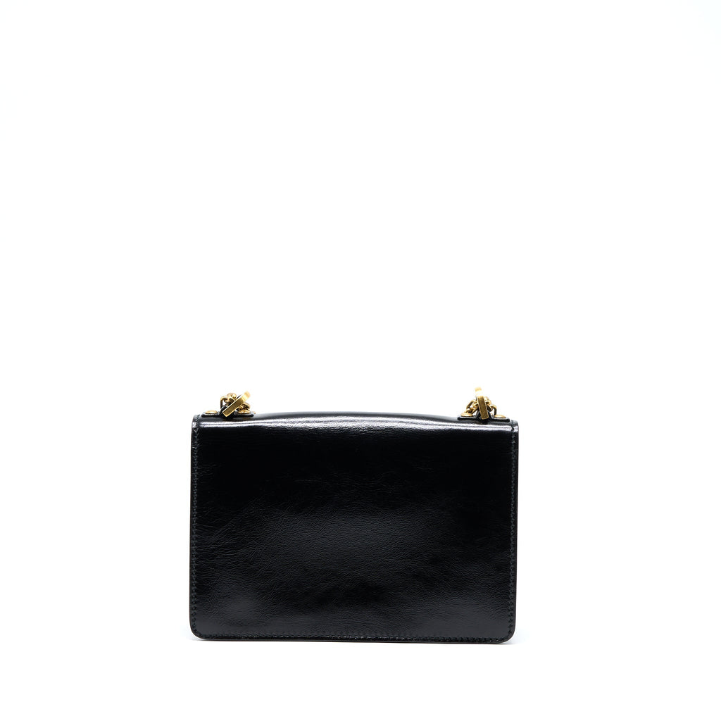 DIOR J'ADIOR MEDIUM FLAP BAG WITH CHAIN BLACK GHW