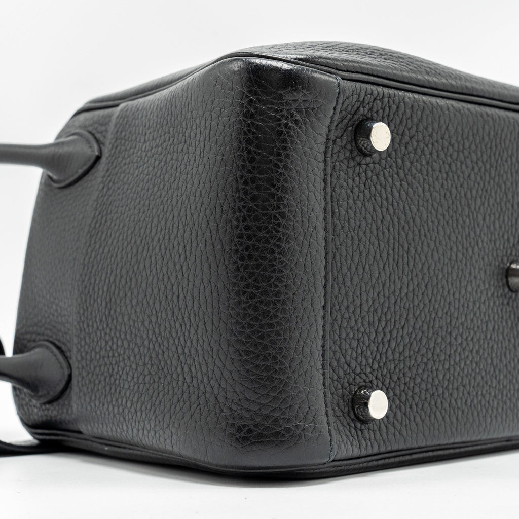 HERMES LINDY 26 CLEMENCE BLACK/TOFFEE SHW