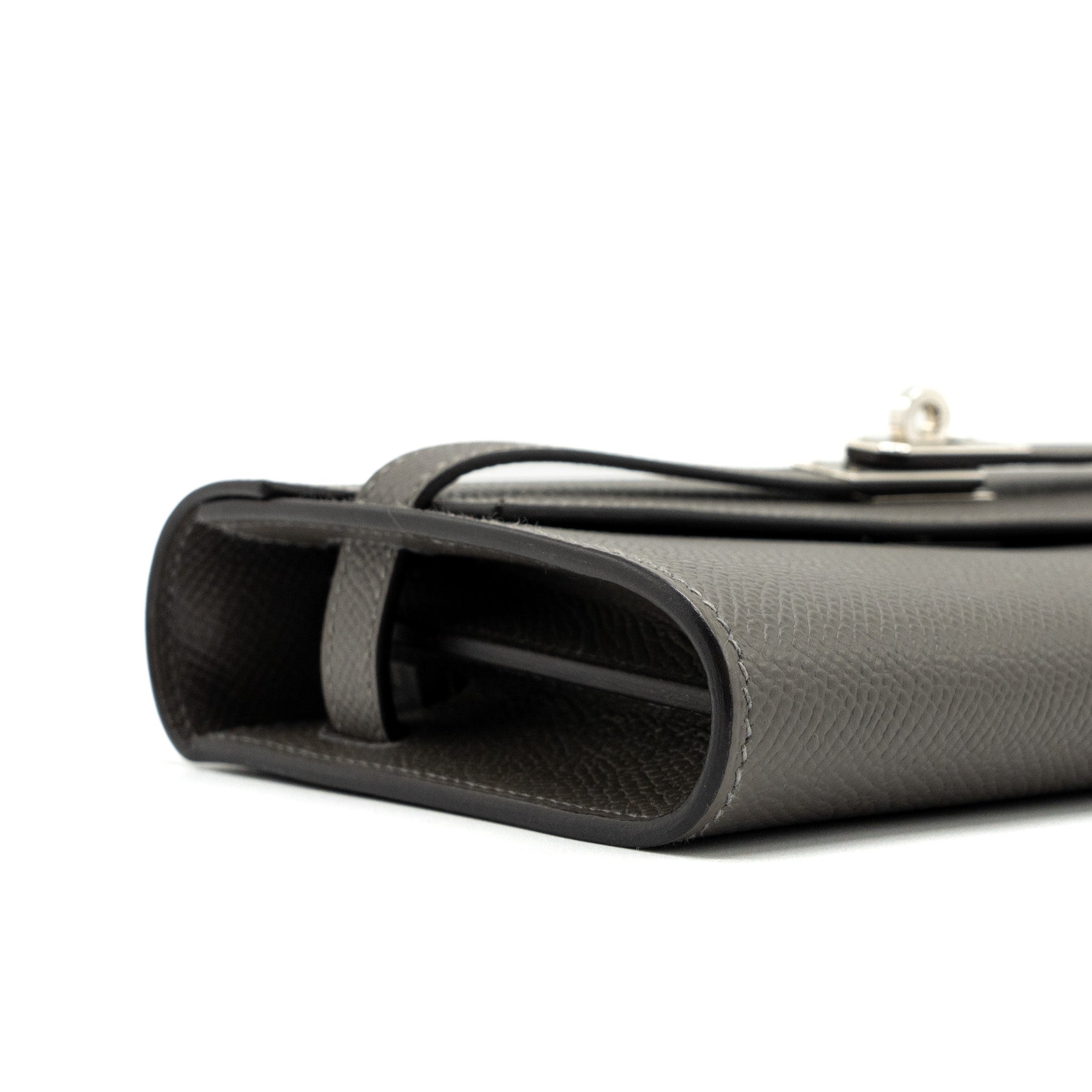 HERMES KELLY TO GO EPSOM GRIS MYER SHW
