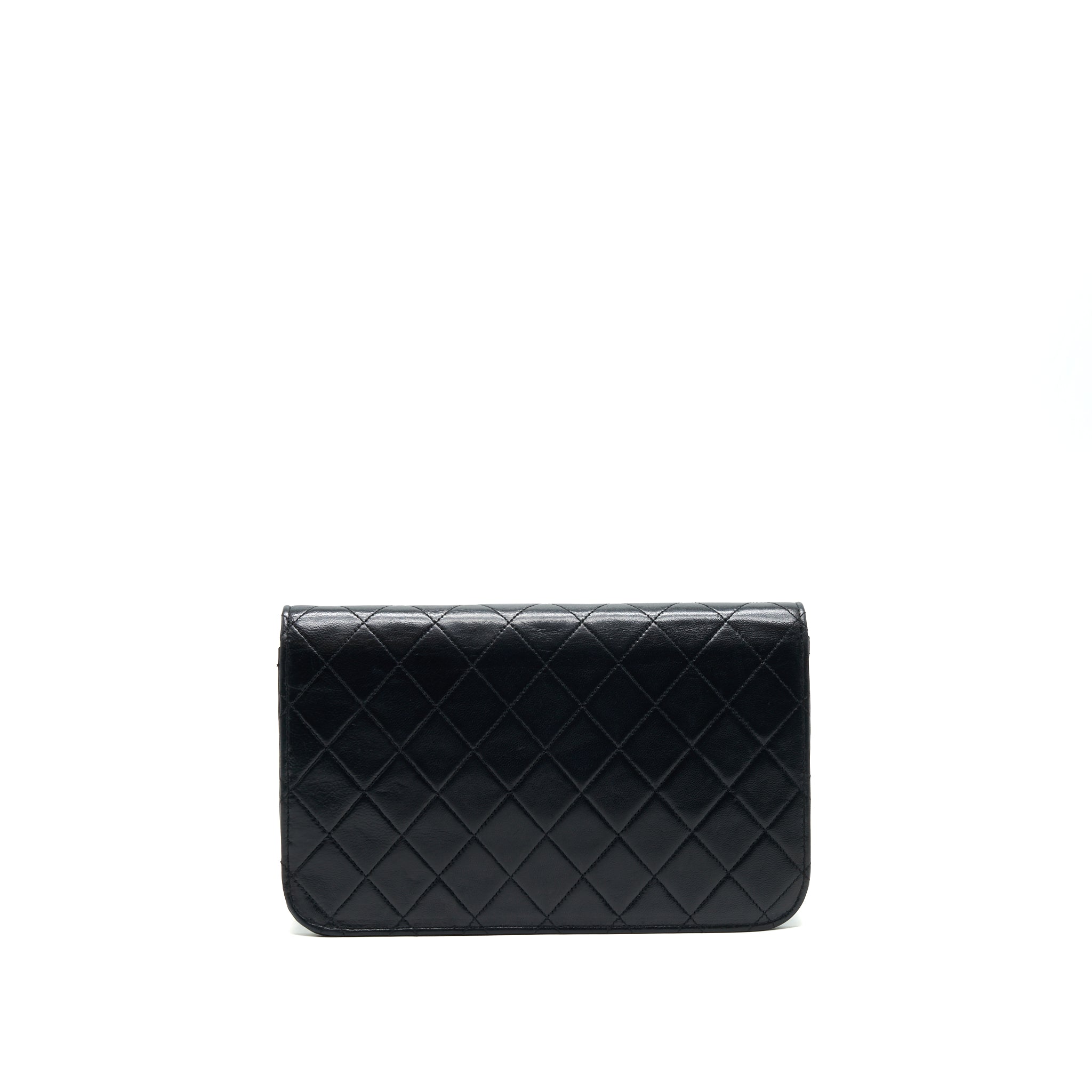 CHANEL VINTAGE QUILTED LAMBSKIN FLAP SHOULDER BAG