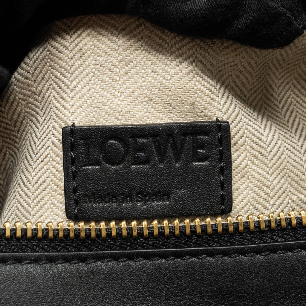 LOEWE PUZZLE HOBO BAG CALFSKIN BLACK GHW