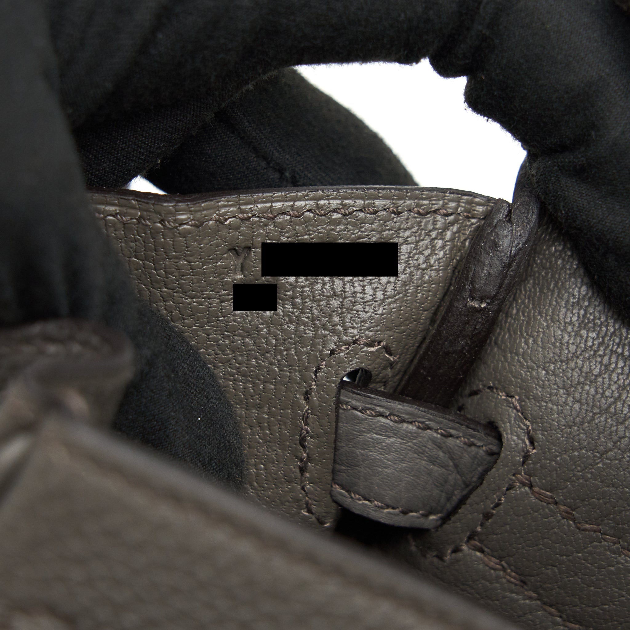 HERMES BIRKIN25 GRIS ETAIN TOGO LEATHER RGHW