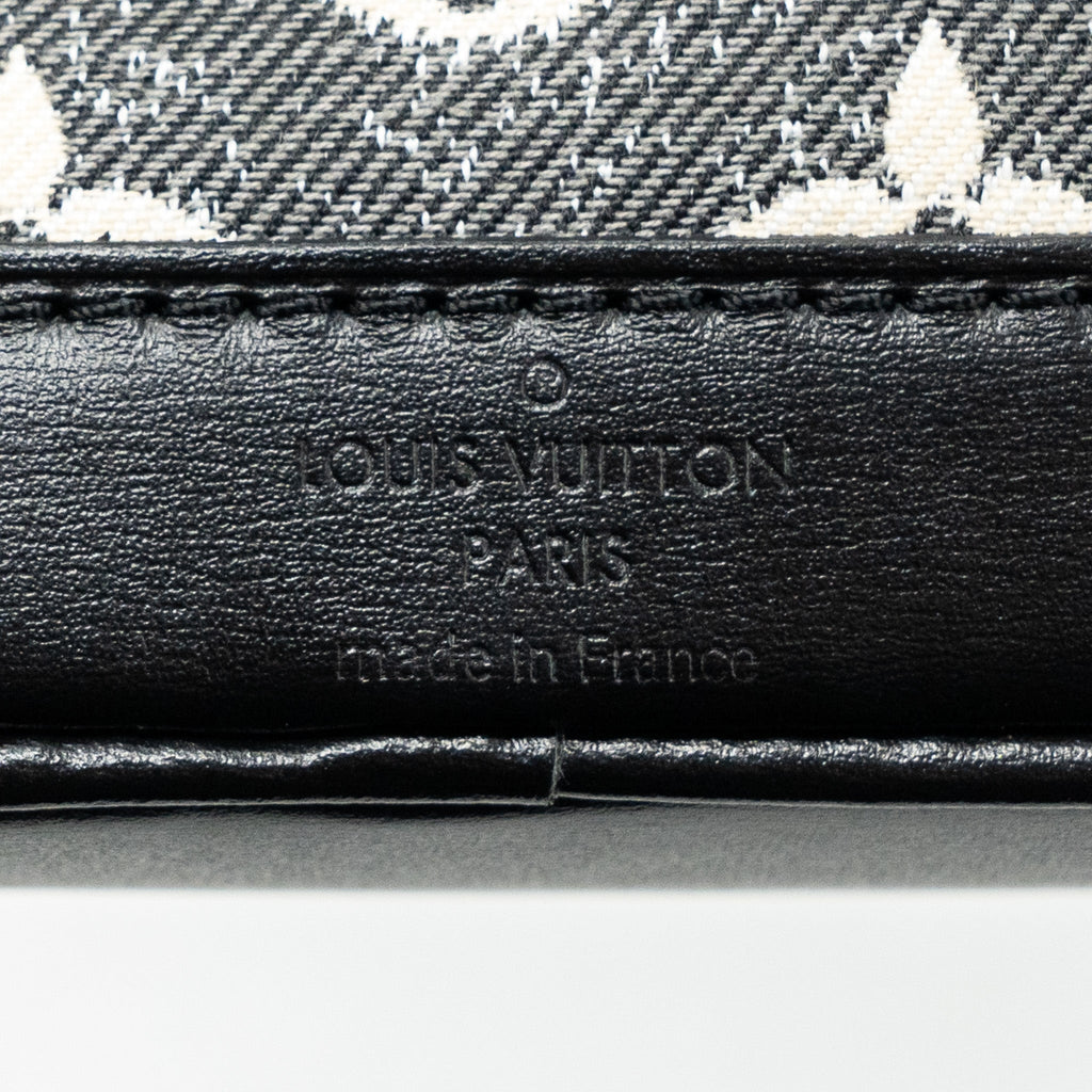 LOUIS VUITTON NANO NOE JACQUARD DENIM BLACK MULTICOLOUR SHW (NEW VERSION)