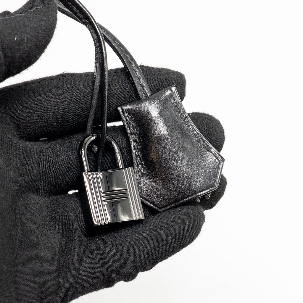HERMES KELLY 32 BOX SO BLACK