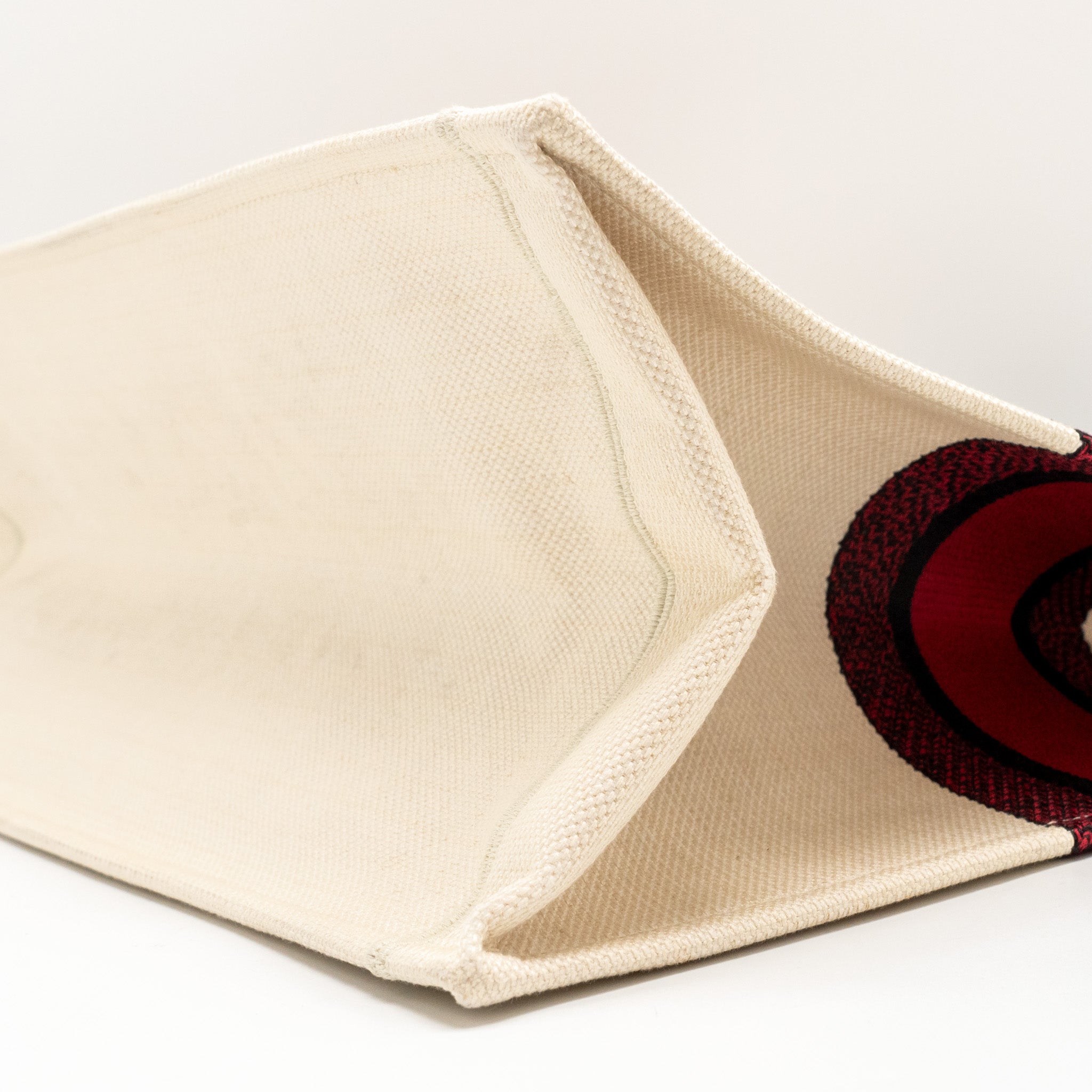 DIOR DIORAMOUR VALENTINES JE T’AIME LIMITED EDITION LARGE BOOK TOTE CANVAS MULTICOLOUR