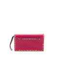 VALENTINO ROCKSTUD CLUTCH RED GHW